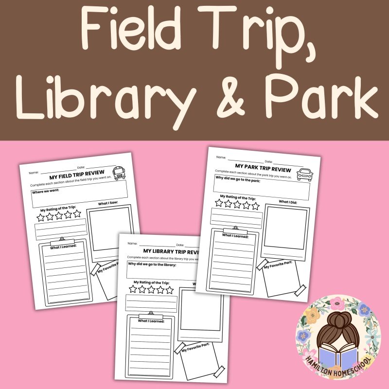 Free Field Trip Review Worksheets | Writing, Reflection & Observation Pages - Image 2