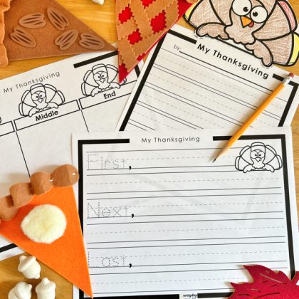 Thanksgiving Writing Project