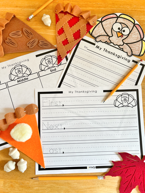 Thanksgiving Writing Project